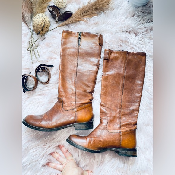 Riding Boots Italian Made Imported 100% Genuine Leather - Picture 7 of 16